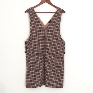 Houndstooth Plaid Dress size Medium